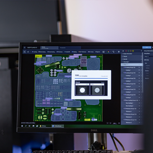 3D bevonat-ellenörzés